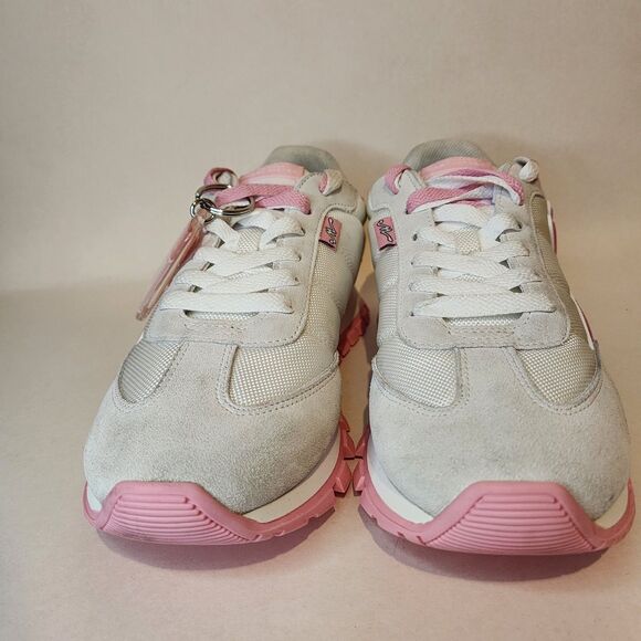Marc Jacobs Sneakers The Jogger Pink Suede Womens Size US 11 Euro 41 - Picture 11 of 12